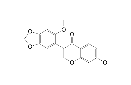 7-HYDROXY-6'-METHOXY-3',4'-METHYLENDIOXY-ISOFLAVON