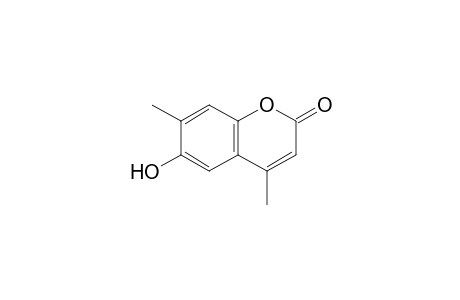 4,7-dimethyl-6-oxidanyl-chromen-2-one