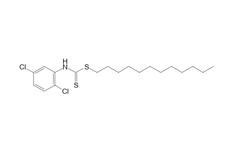 2,5-dichlorodithiocarbanilic acid, dodecyl ester