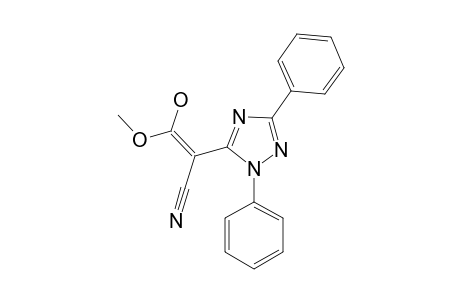 METHYL-2-CYANO-2-(2,5-DIPHENYL-1,2,4-OXATRIAZOL-3-YL)-ACETATE