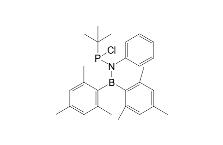 1-tert-Butyl-1-chloro-N-(dimesitylboryl)-N-phenylphosphinamine