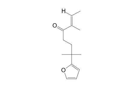 (E)-7-(2-FURYL)-3,7-DIMETHYL-2-OCTEN-4-ONE