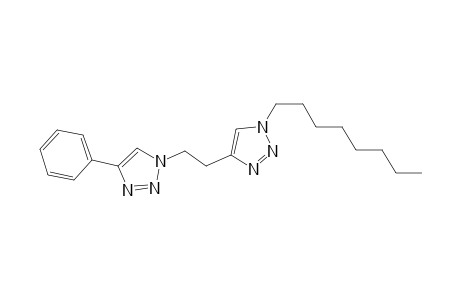 1-[2-(1-Octyl-1H-1,2,3-triazol-4-yl)ethyl]-4-phenyl-1H-1,2,3-triazole