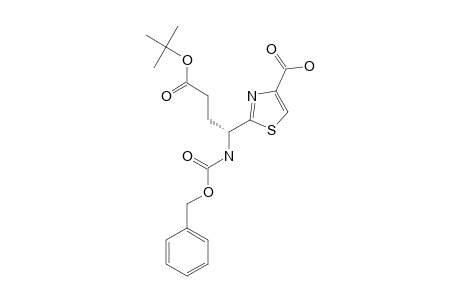 (BENZYLOXYCARBONYL)-GLU-(O-TERT.-BUTYL)-(THIAZOLE)-OH