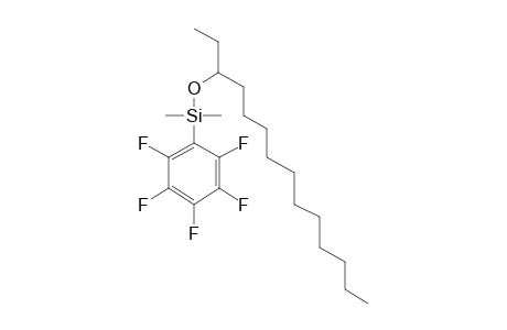 [(1-Ethyldodecyl)oxy](dimethyl)(2,3,4,5,6-pentafluorophenyl)silane