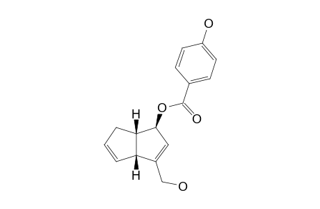 2-(HYDROXYMETHYL)-CIS-BICYCLO-[3.3.0]-OCTA-2,7-DIEN-EXO-4-YL-4-HYDROXYBENZOATE