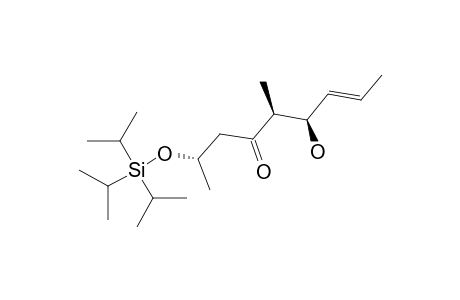 (2S,5R,6R)-2-TRIISOPROPYLSILYLOXY-5-METHYL-6-HYDROXY-7-NONEN-4-ONE