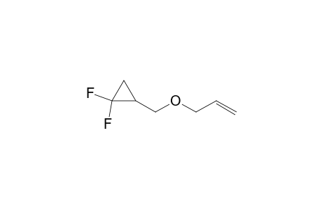 1,1-bis(fluoranyl)-2-(prop-2-enoxymethyl)cyclopropane