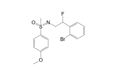 {[2-(2-Bromophenyl)-2-fluoroethyl]imino}(4-methoxyphenyl)(methyl)-.lambda.6-sulfanone