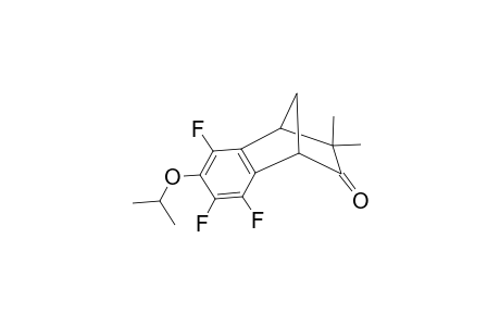 5,7,8-TRIFLUORO-1,4-DIHYDRO-6-ISOPROPOXY-3,3-DIMETHYL-1,4-METHANONAPHTHALEN-2(3H)-ONE