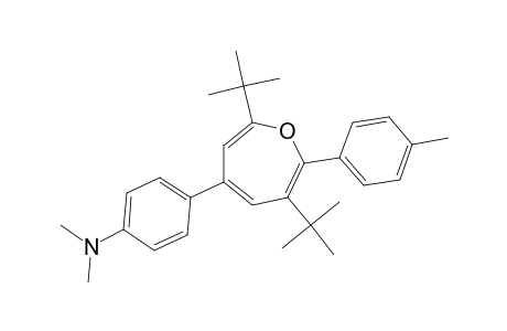 7-TOLYL-2,6-DI-TERT.-BUTYL-4-(PARA-DIMETHYLAMINOPHENYL)-OXEPIN