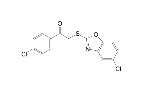 4'-chloro-2-[(5-chloro-2-benzoxazolyl)thio]acetophenone