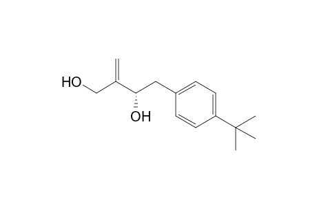 (S)-3-(4-tert-Butylbenzyl)-2-methylenepropane-1,3-diol