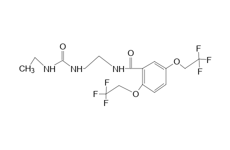 1-{2-[2,5-BIS(2,2,2-TRIFLUOROETHOXY)BENZAMIDO]ETHYL}-3-ETHYLUREA