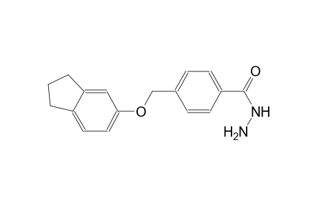 4-[(2,3-dihydro-1H-inden-5-yloxy)methyl]benzohydrazide