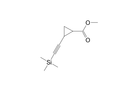 2-(2-trimethylsilylethynyl)-1-cyclopropanecarboxylic acid methyl ester