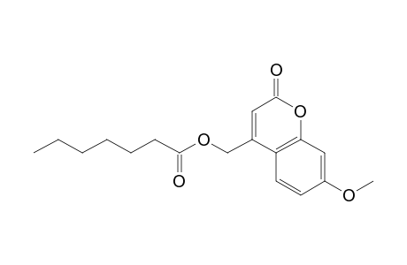 (7-methoxy-2-oxidanylidene-chromen-4-yl)methyl heptanoate