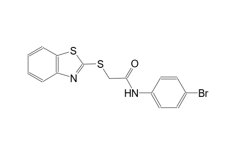 2-(1,3-Benzothiazol-2-ylsulfanyl)-N-(4-bromophenyl)acetamide