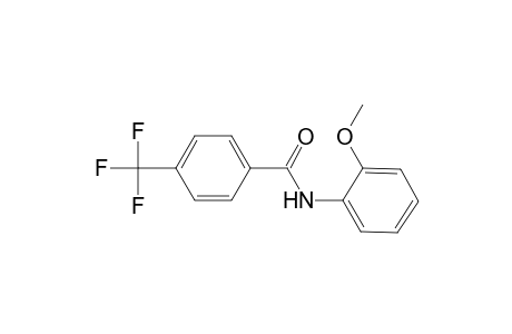 N-(2-methoxyphenyl)-4-(trifluoromethyl)benzamide