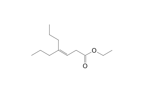 4-Propyl-3-heptenoic acid, ethyl ester