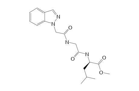 1-ACETYL-1H-INDAZOLE-L-GLYCYL-L-LEUCINE-METHYLESTER