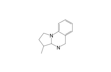 3-METHYL-1,2,3,3A,4,5-HEXAHYDROPYRROLO-[1,2-A]-QUINAZOLINE;MAJOR