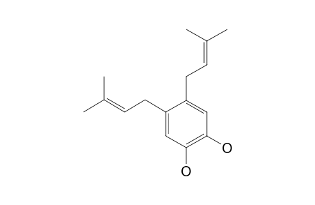 1,2-DIHYDROXY-4,5-DI-(3-METHYL-2-BUTEN-1-YL)-BENZENE