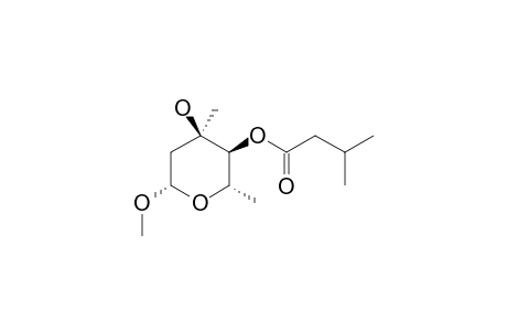 4-O-ISOVALERYL-METHYL-BETA-L-MYCAROSIDE