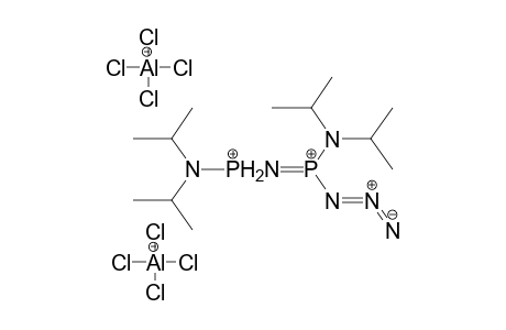 DIISOPROPYLAMINO(DIISOPROPYLAMINOAZIDOPHOSPHONIOAMINO)PHOSPHENIUMBIS(CHLOROALUMINATE)