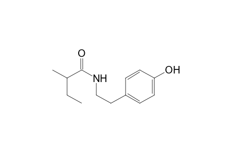 N-[2-(4-Hydroxyphenyl)ethyl]-2-methylbutanamide