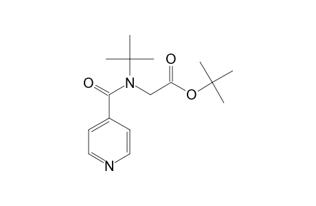 [TERT.-BUTYL-(PYRIDINE-4-CARBONYL)-AMINO]-ACETIC-ACID-TERT.-BUTYLESTER