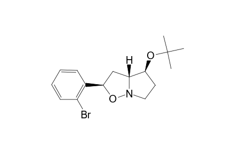 (EXO-ANTI)-(2R,3AR,4S)-2-(2-BROMOPHENYL)-4-(TERT.-BUTOXY)-HEXAHYDRO-PYRROLO-[1,2-B]-ISOXAZOLE