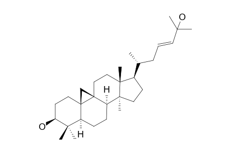 CICLOART-(23E)-ENE-3-BETA,25-DIOL