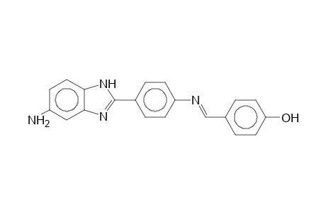 5-Amino-2-[4-(4-hydroxybenzylideneamino)phenyl]benzimidazole