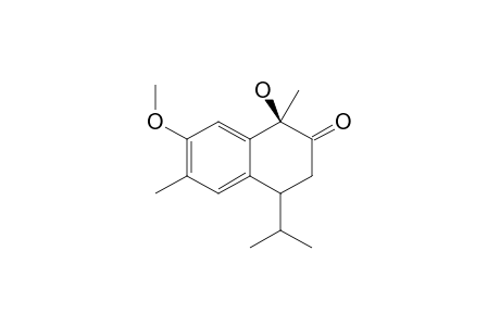 1-HYDROXY-7-METHOXY-1,6-DIMETHYL-3,4-DIHYDRO-4-(2-PROPYL)-3,4-DIHYDRO-1H-NAPHTHALENE-2-ONE