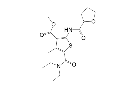 methyl 5-[(diethylamino)carbonyl]-4-methyl-2-[(tetrahydro-2-furanylcarbonyl)amino]-3-thiophenecarboxylate