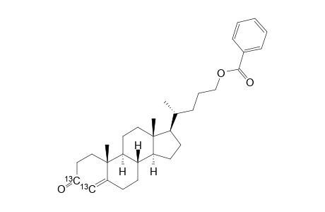 [3,4-(13)C(2)]-24-(BENZOYLOXY)-CHOL-4-EN-3-ONE