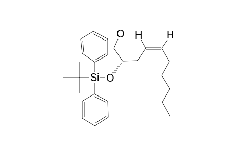 2S-(TERT.-BUTYLDIPHENYLSILYLOXY)-DEC-4Z-EN-1-OLM