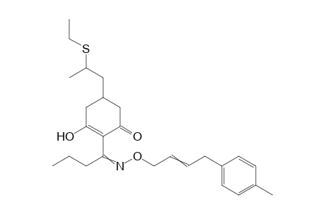 2-Cyclohexen-1-one, 5-[2-(ethylthio)propyl]-3-hydroxy-2-[1-[[[4-(4-methylphenyl)-2-butenyl]oxy]imino]butyl]-