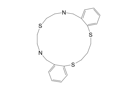 5,6,7,8,10,11,12,13,20,21-Decahydro-19H-dibenzo-[F,M]-[1,8,12,14,16]-trithia-diaza-cyclooctadecine-water(3:1)