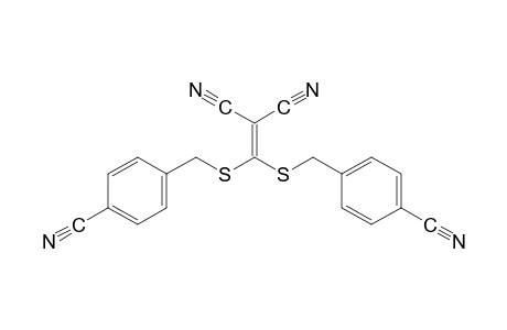 {bis[(p-cyanobenzyl)thio]methylene}malononitrile