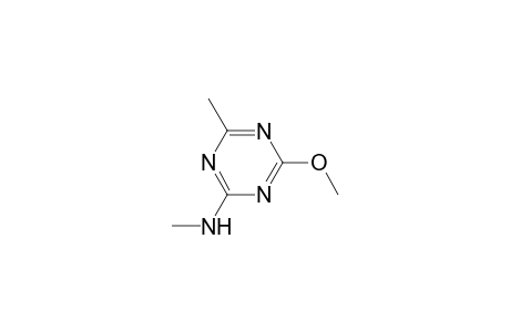 2-Methoxy-4-methyl-6-(methylamino)-1,3,5-triazine