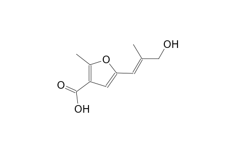 5-[(1E)-3-hydroxy-2-methyl-1-propenyl]-2-methyl-3-furoic acid