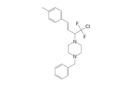 1-BENZYL-4-[(E)-1-[CHLORO-(DIFLUORO)-METHYL]-3-(4-METHYLPHENYL)-2-PROPENYL]-PIPERAZINE