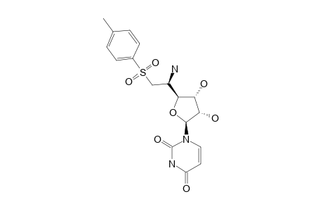 1-[5(S)-AMINO-5,6-DIDEOXY-6-(PARA-TOLUENSULFONYL)-BETA-D-RIBO-HEXOFURANOSYL]-URACIL