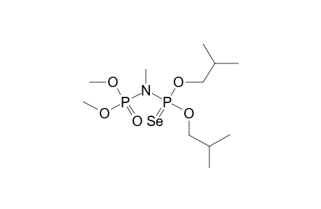 DIISOBUTYL N-METHYL-N-DIMETHOXYPHOSPHINYLAMIDOSELENOPHOSPHATE