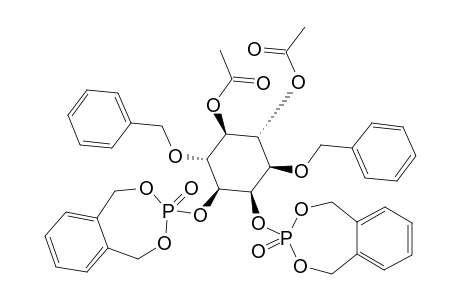 4,5-DI-O-ACETYL-3,6-DI-O-BENZYL-1,2-BIS-O-(3-OXO-1,5-DIHYDRO-3-LAMBDA(5)-2,4,3-BENZODIOXAPHOSPHEPIN-3-YL)-D-MYO-INOSITOL