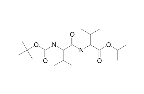 N-TERT.-BUTYLOXYCARBONYL-VALYLVALINE-ISOPROPYLESTER