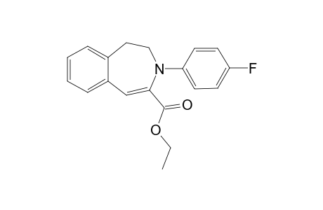 Ethyl 3-(4-fluorophenyl)-2,3-dihydro-1H-benzo[d]azepine-4-carboxylate