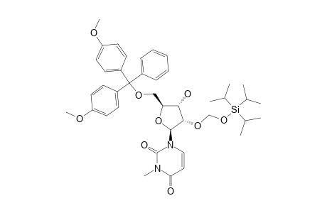 5'-O-(4,4'-DIMETHOXY-TRITYL)-3-METHYL-2'-O-[[(TRI-ISOPROPYL-SILYL)-OXY]-METHYL]-URIDINE